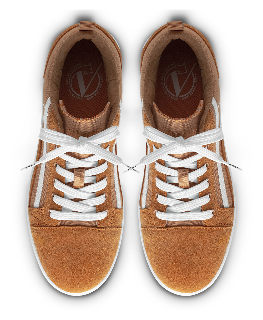 ARKK Collection Sommr Canvas PET Suede R-H20 | Golden Ochre White | Women Sommr